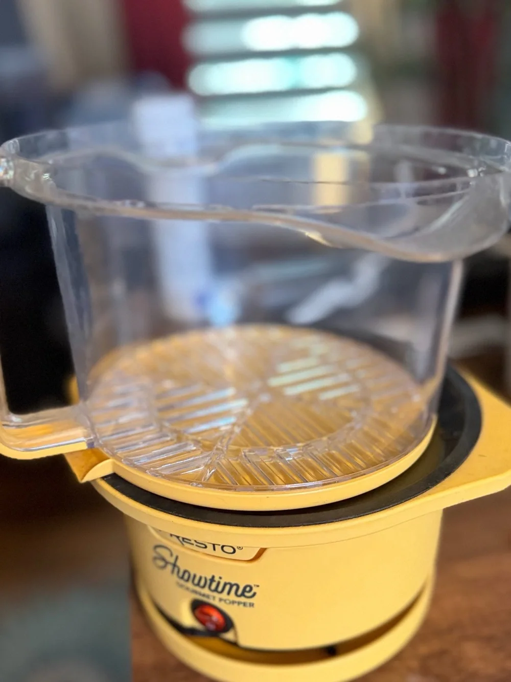 Presto Showtime Gourmet Popper - Yellow Hot-Air Popcorn Maker